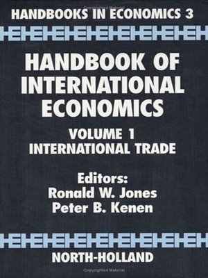 cover image of Handbook of International Economics